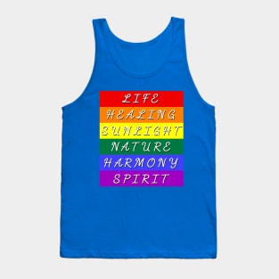 Pride Flag Meaning  LGBTQ Tank Top